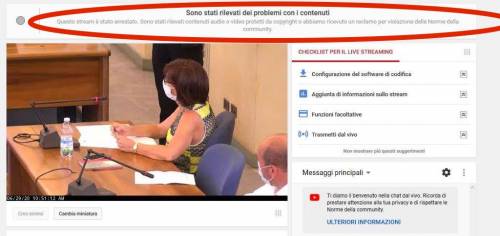 Parla di Bibbiano in Consiglio. E Youtube "censura" Fratelli d'Italia