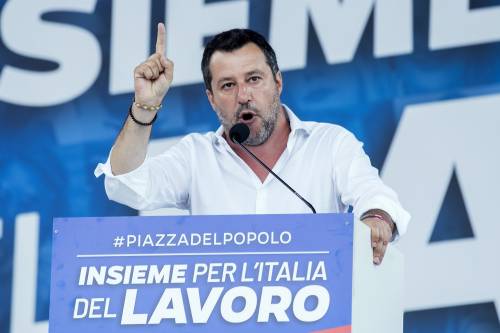 Salvini smaschera Conte: "Ha avuto un mandato per affossare il Paese"