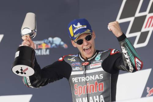Quartararo, è nata una stella. Dovi 3º, Marquez ko che pesa