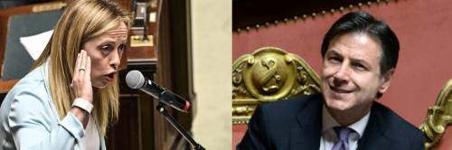 La Meloni parla e Conte ride: scoppia la polemica alla Camera