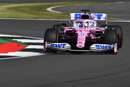 A Silverstone sta meglio Perez delle due Ferrari
