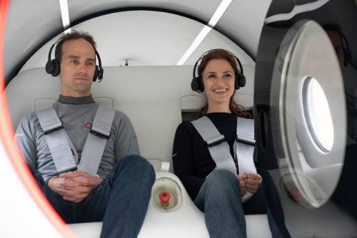 Virgin Hyperloop conduce il primo test con passeggeri a bordo