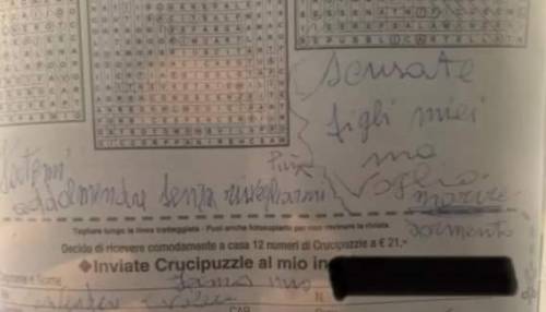 "Voglio morire", i messaggi di pazienti Covid lasciati sulle pagine delle parole crociate