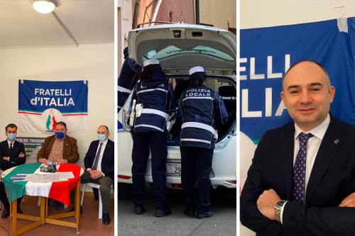 Multe per assembramento dopo la conferenza stampa di FdI: "Prove di regime"