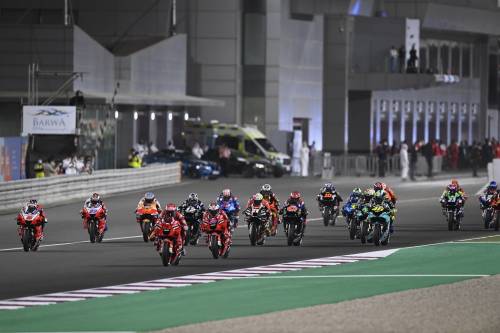 Ripartenza nel nome di Gresini. E Bagnaia studia da grande