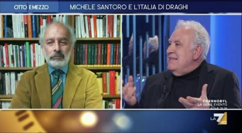 "E tu in pensione?". Scontro in tv tra Santoro e Lerner