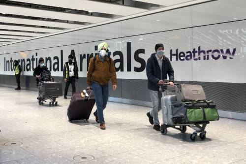 Cancellato il volo dall'India in arrivo a Roma