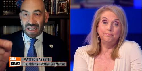 "Vergogna, ignorante": rissa in tv con Bassetti
