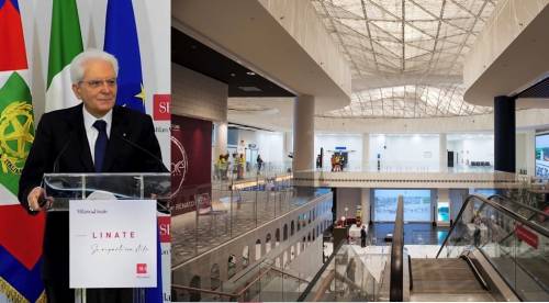 Mattarella: "Linate è la prova che il Paese non è stato inerte"
