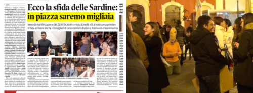 "A Chieti saremo migliaia". Ma le sardine fanno un altro flop