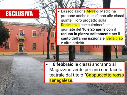 La dottrina rossa a scuola: "Cappuccetto rosso senegalese" e "Bella ciao"