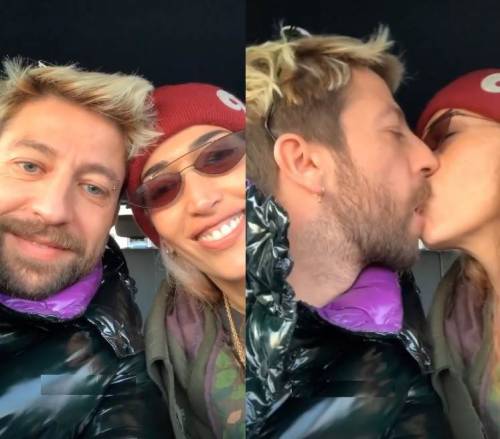 Nina Zilli e Danti escono allo scoperto: baci appassionati sui social
