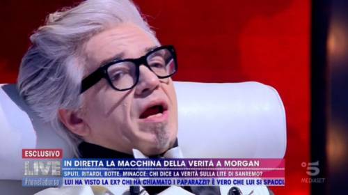 Macchina della verità per Morgan: "Ho fatto un gesto disperato, Bugo mi ringrazi"