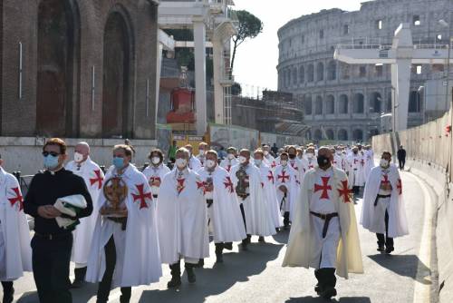 I Templari in marcia a Roma 12