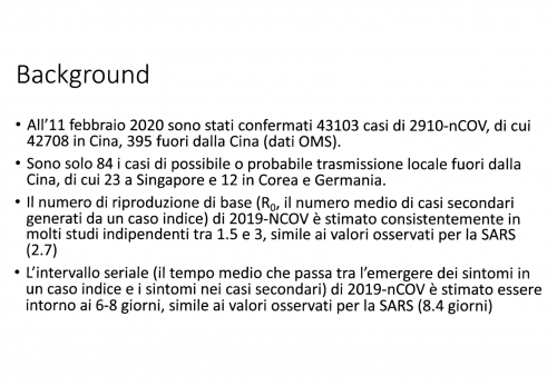 Ecco lo studio di Merler sull'arrivo del coronavirus in Italia 2