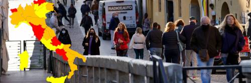 Ecco la nuova mappa a zone: cosa si può fare adesso Ecco la nuova mappa a zone: cosa si può fare adesso