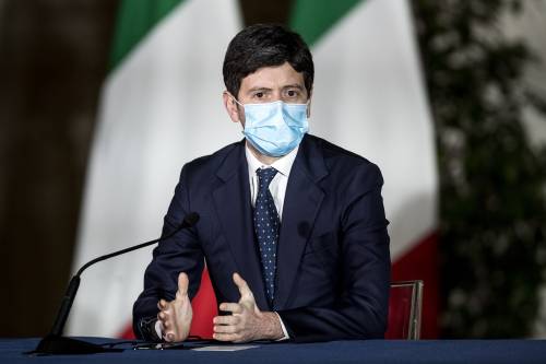 Speranza: "Prevedo crescita curva altre regioni verso rosso" Speranza: "Prevedo crescita curva altre regioni verso rosso"