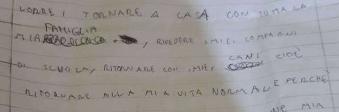 I Servizi Sociali Lo Allontanano Dalla Madre E Lui Scrive Vorrei Tornare A Casa Ilgiornale It