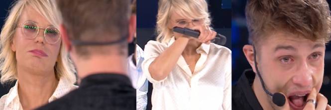 Amici Maria De Filippi Saluta L Eliminato In Lacrime Sei Perbene Ilgiornale It