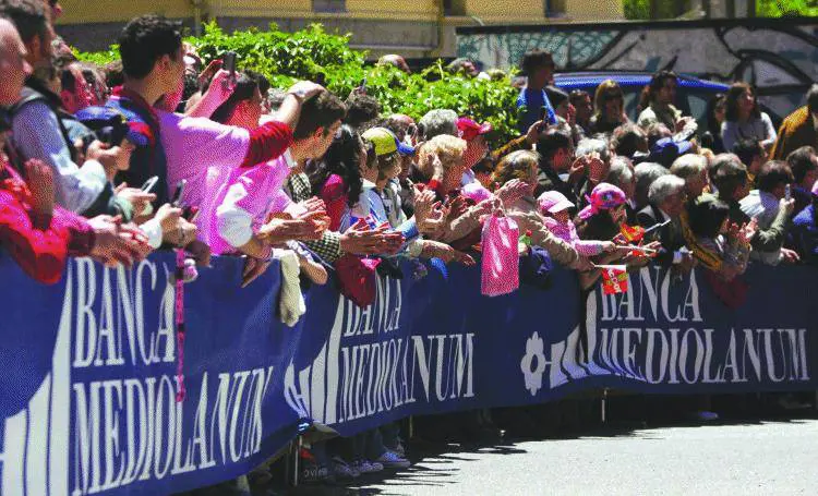 I clienti Mediolanum al «Giro»