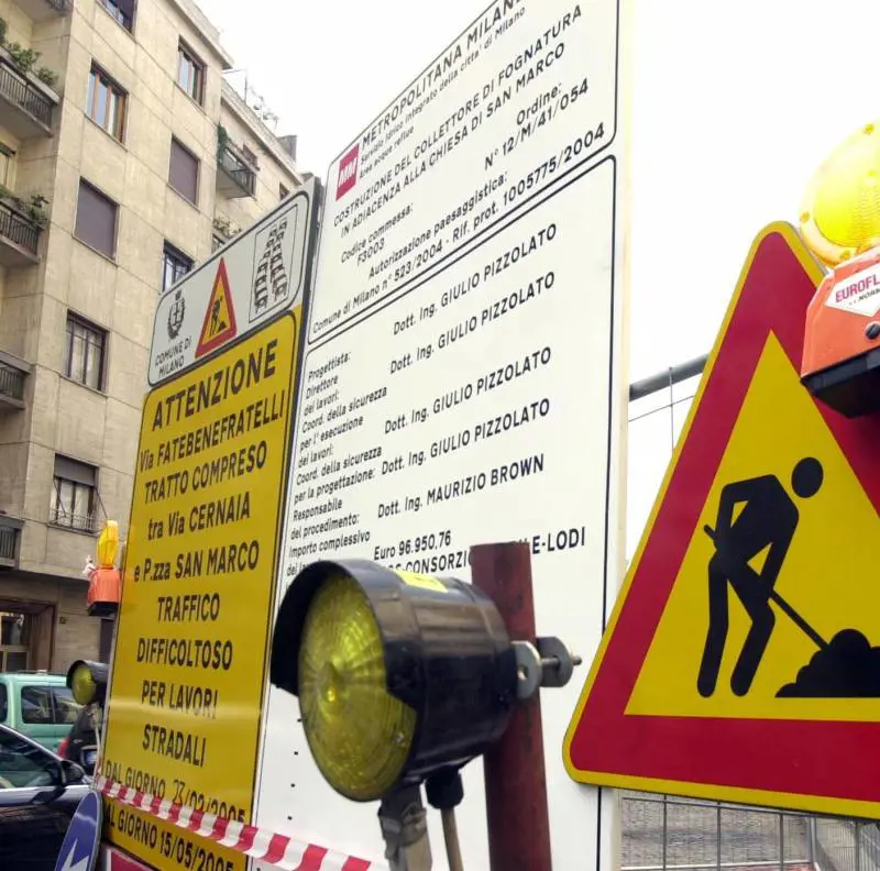 Estate finita Cantieri aperti