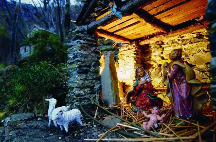 Nelle case liguri come nella stalla di Betlemme