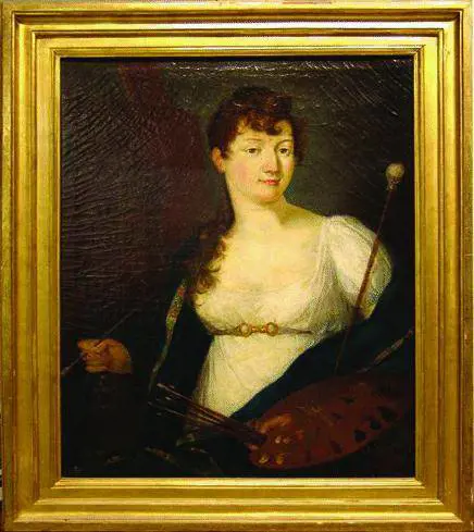 La divina Antonietta con labito impero