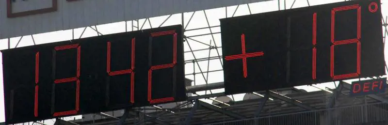 L'anno più caldo degli ultimi cento anni. A Torino 25°