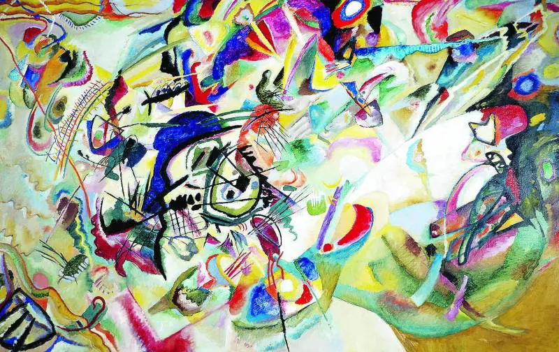 Il maestro russo e lastrattismo in Italia