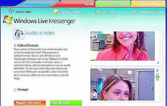 La novità: telefonare con Messenger