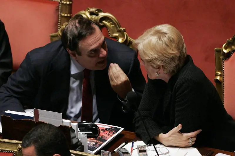 A Palazzo Madama scene di fine legislatura