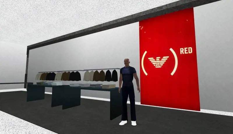 Armani apre la boutique su Second Life
