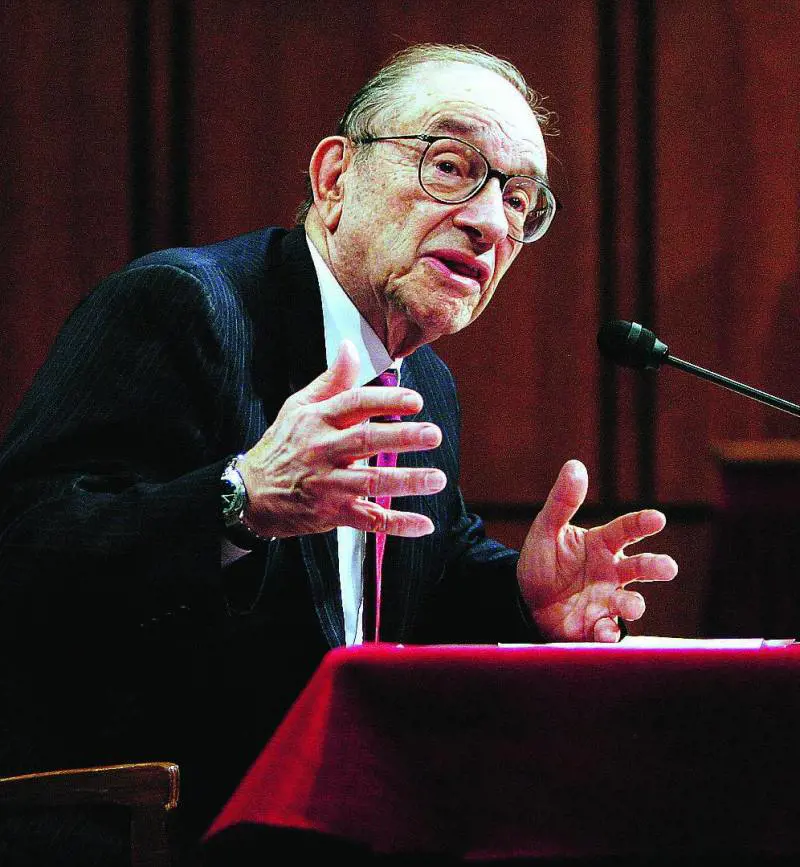 Parla Greenspan, Wall Street da record