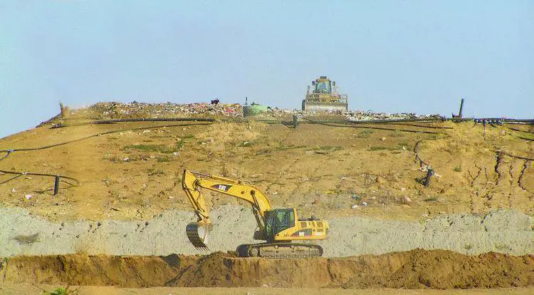 GUIDONIA, ALLARME PER LA DISCARICA