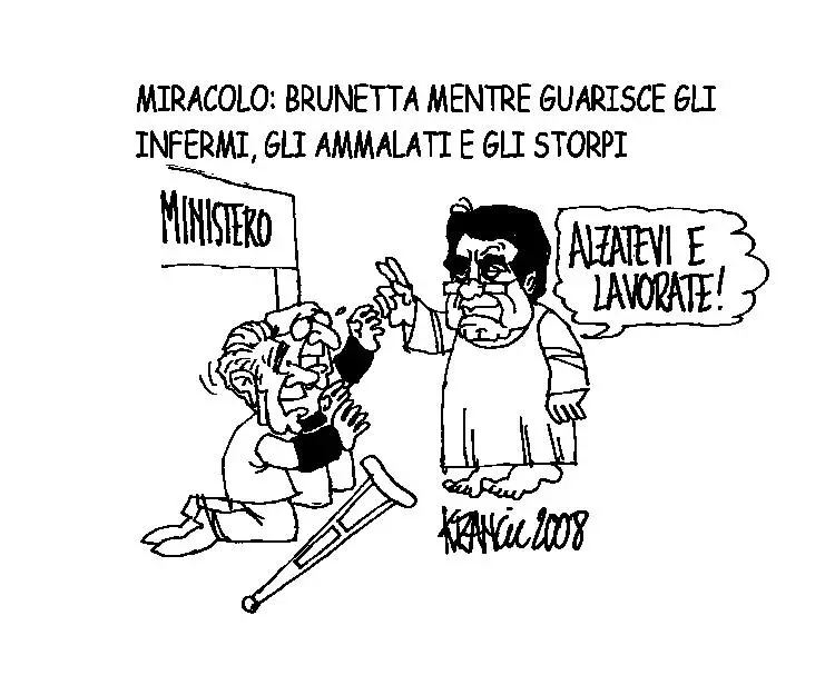 La «terapia Brunetta» guarisce gli statali: assenti in calo del 37%