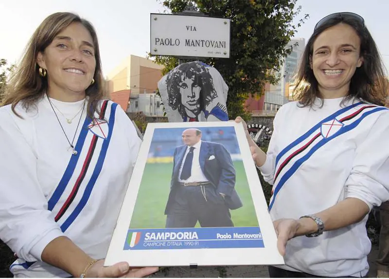 Samp, Garrone e 500 tifosi per ricordare Mantovani