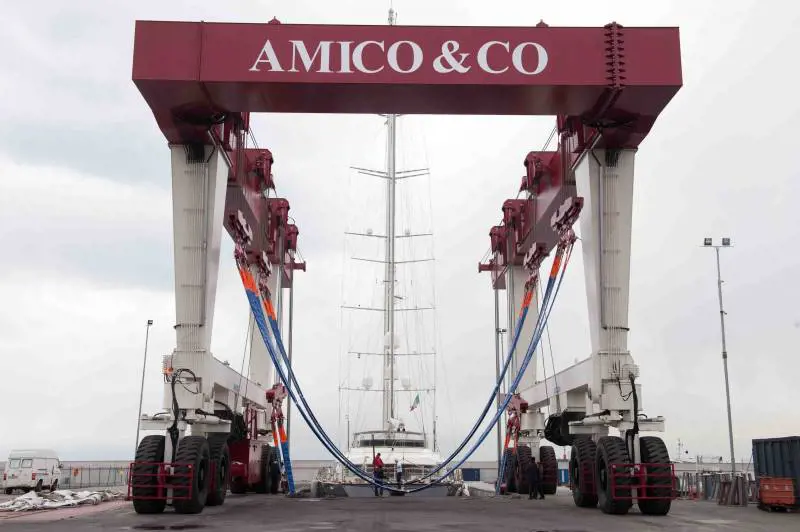 Amico & Go, ecco il travel lift più grande del mondo