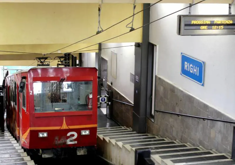 Funicolare del Righi in ferie per tutta lestate
