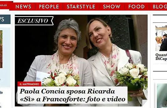 Per il "sì" a Ricarda la Concia va in Germania