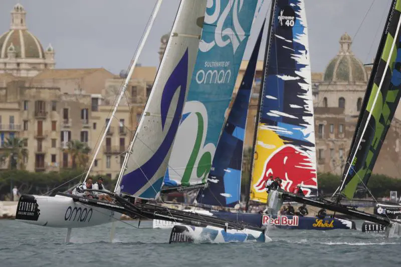 Luna Rossa, New Zealand e Alinghi all’Extreme Sailing Series di Trapani