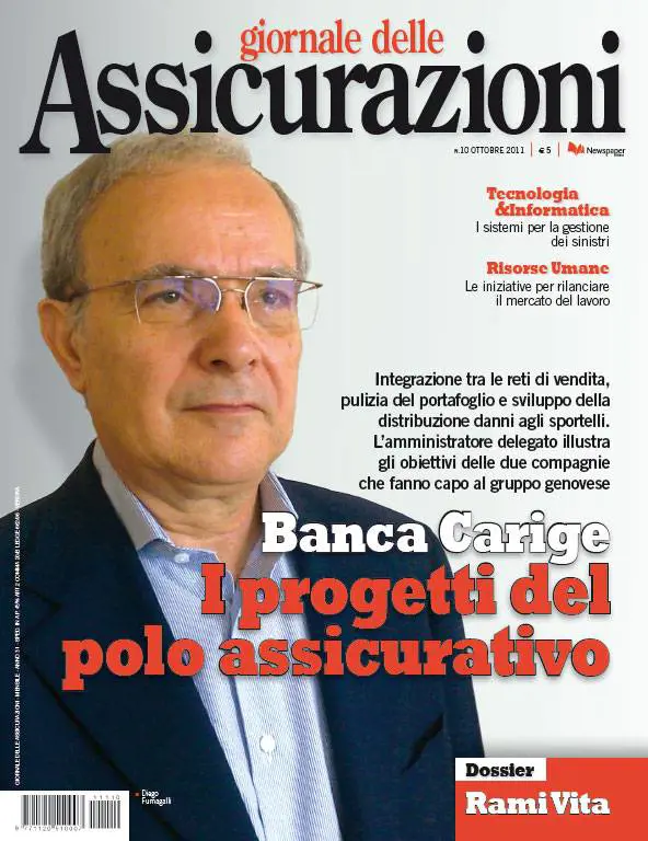 Carige ristruttura il polo assicurativo