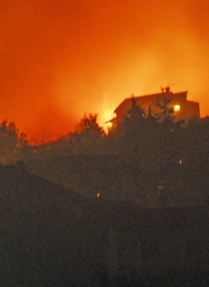 L’inferno di fiamme del cenone?  Tutta colpa di un petardo