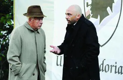 Gilardino, prime sviolinate Samp, vertice a Bogliasco