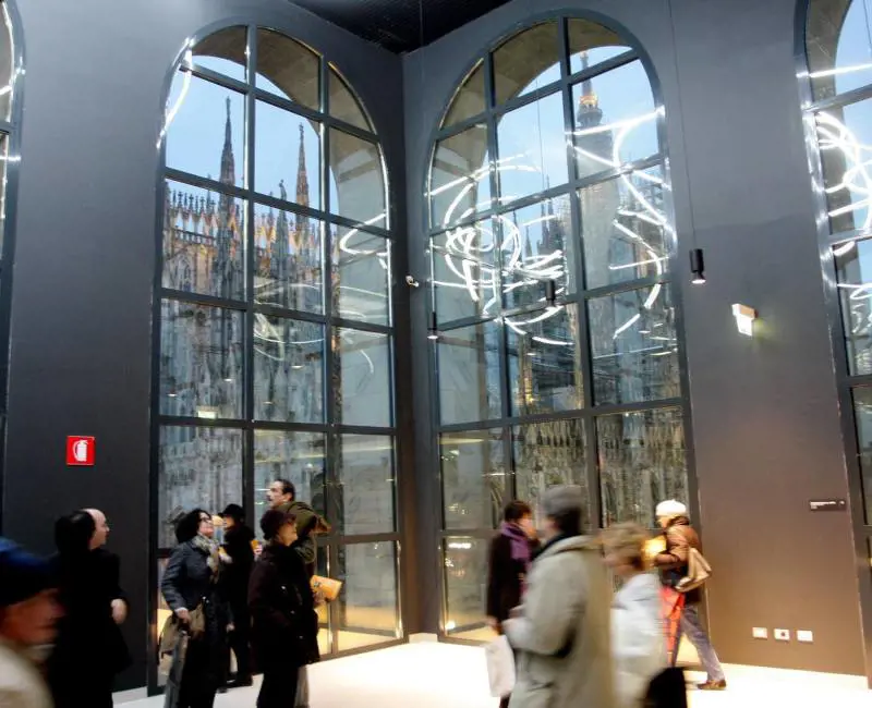 PERFORMANCE Fino al 16 febbraio al Museo del 900 lopera in corso di Ozmo