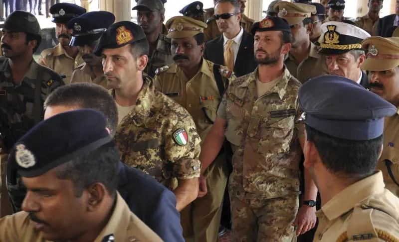 L’India vuole arrestare i nostri soldati