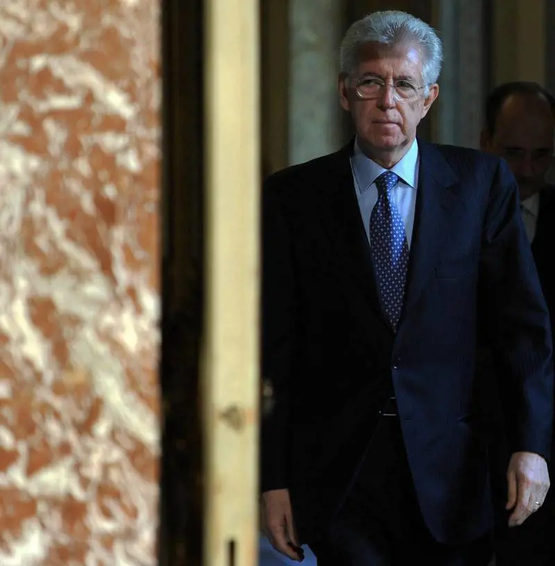 Il premier Mario Monti