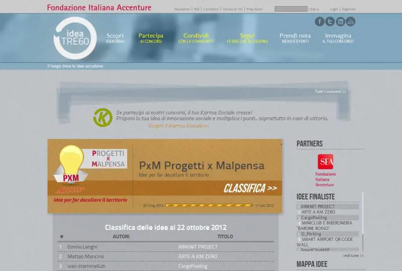PXM - Progetti X Malpensa: concluso il concorso di idee