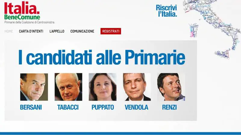 Primarie centrosinistra, chi sono i candidati