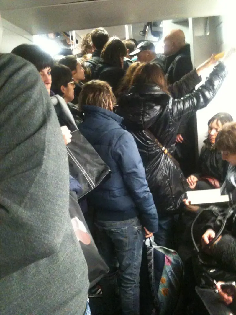 Ressa nel treno Varese-Treviglio