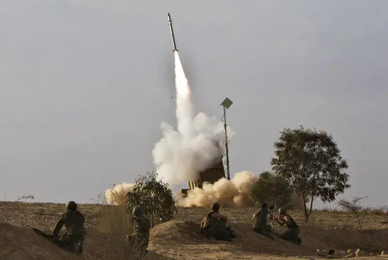 Un razzo Iron Dome
